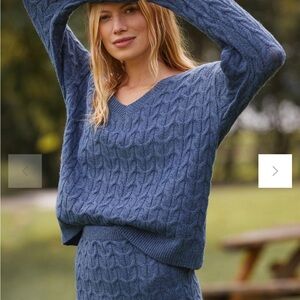 Knit Skirt Set, sz L